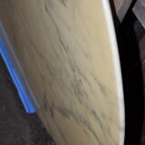 Meal table, oval, marble, 70