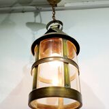1-light brass lantern