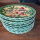 Barbotine plates 1900