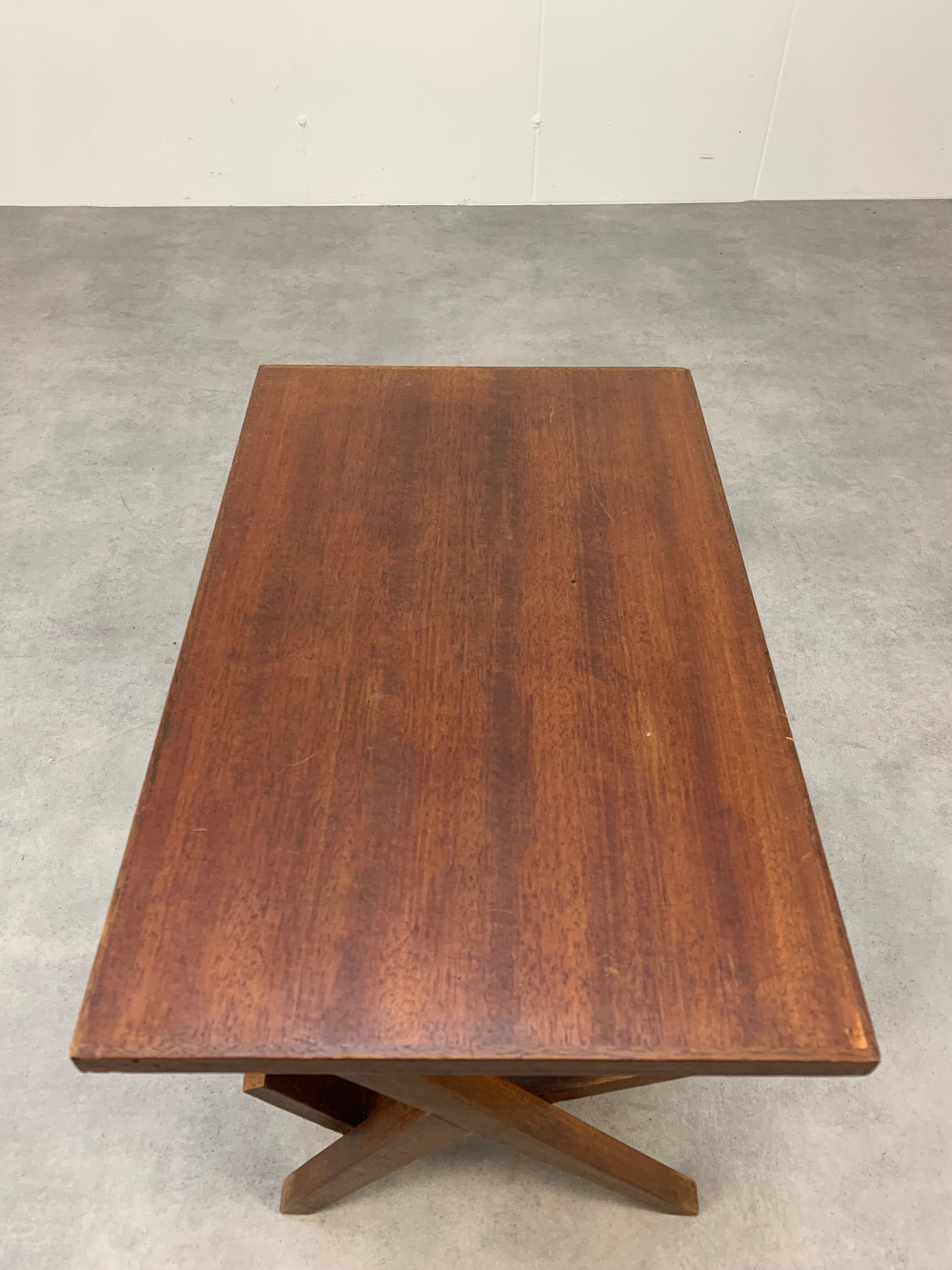 Side table feet compass door book 50s