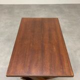 Table d'appoint pieds compas porte livre années 50