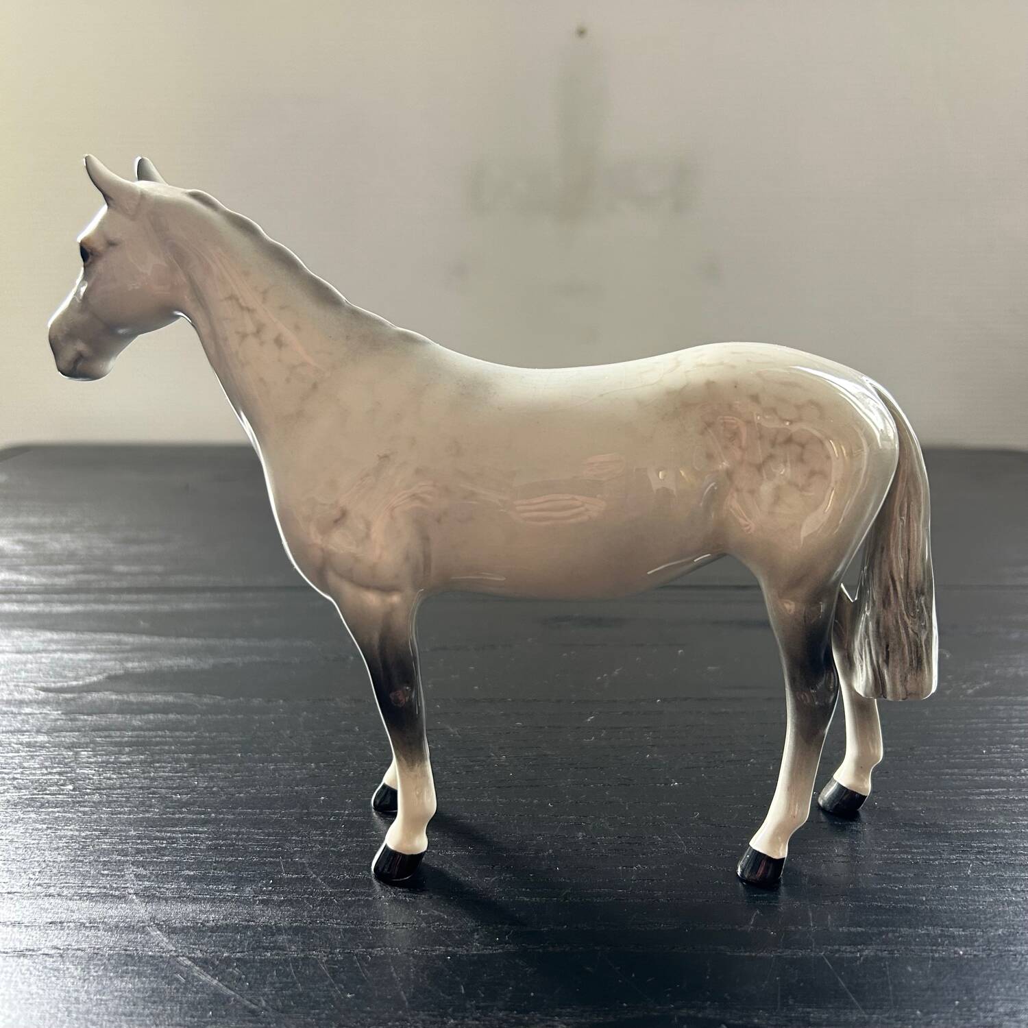 White ceramic horse