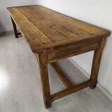 Oak farmhouse table