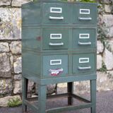 Vintage Strafor furniture, 6-drawer furniture, vintage metal furniture, industrial, loft decor, 50's