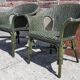 Salon de jardin complet en rotin. (Sofa, fauteuils x 2, table basse)