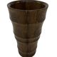 Vintage umbrella holder wooden basket storage 1960 minimalist design