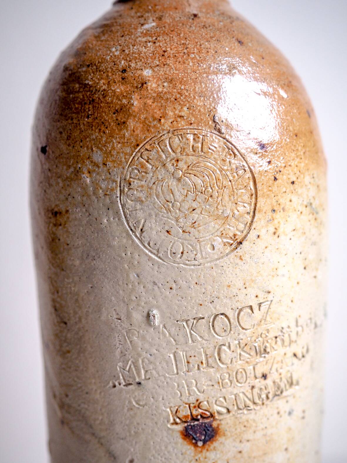 Antique Stoneware Bottle – Collector's Item