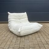 100% authentic Ligne Roset Togo 1-seater light beige leather '87