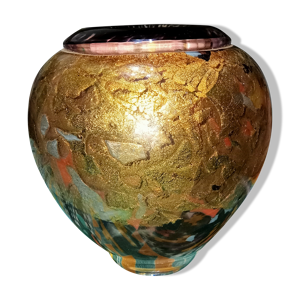 Vase en verre jean claude