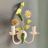 Daisy wall lamp with two arms