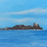 Painting on canvas Cancale