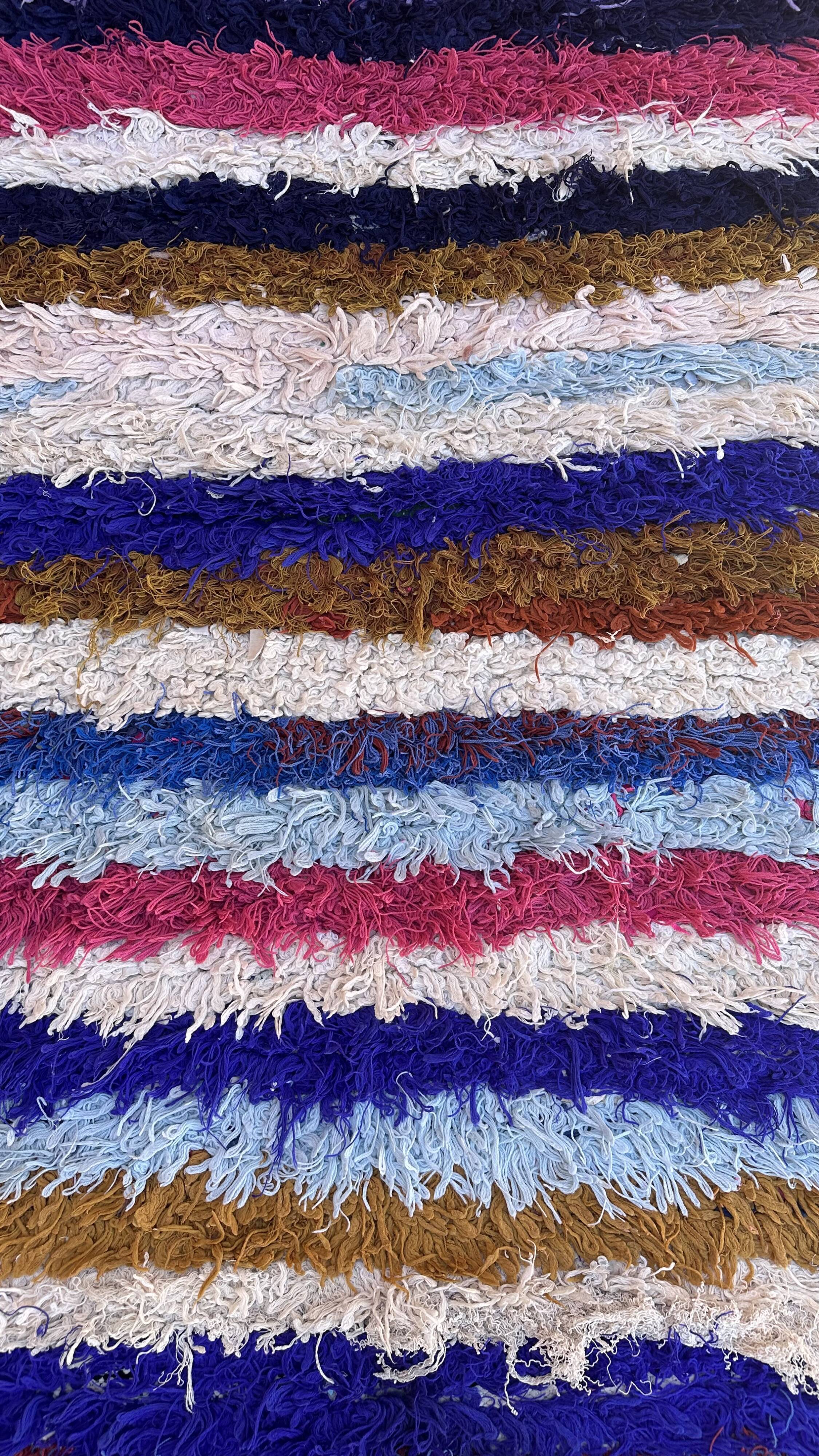 Boucherouite carpet - 110 x 214 cm