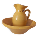 Ensemble Terre cuite vernissée jaune