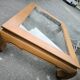 Teak coffee table, 1980