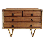Commode en bambou, 1960