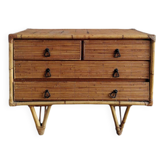 Commode en bambou, 1960