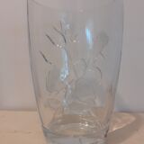 Luminarc glass vase "Bouquet of roses"