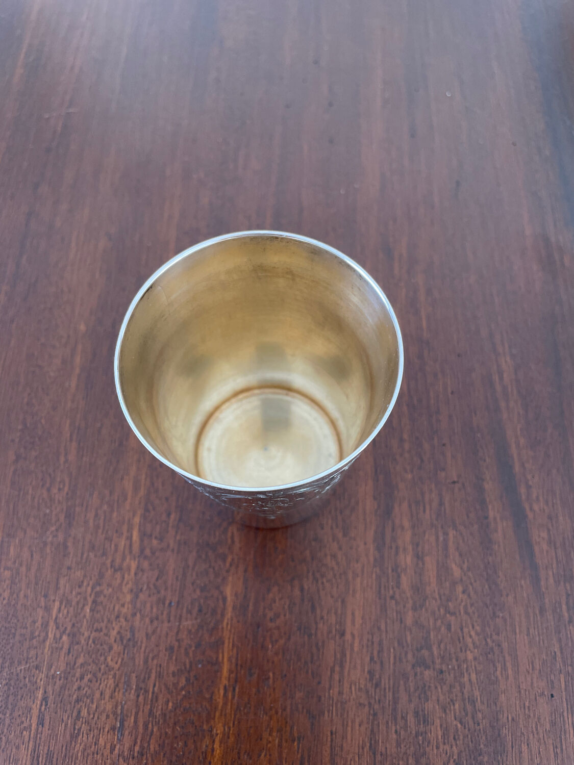Sterling silver timpani, 1900s