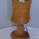 Wooden table lamp mass size including design lampshade 70/80