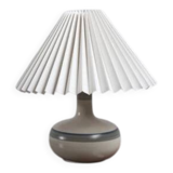 Vintage ceramic table lamp by Axella Stentoj, Denmark, 1960s
