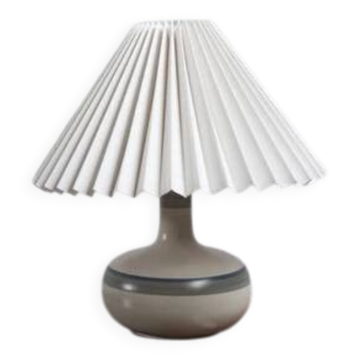 Vintage ceramic table lamp by Axella Stentoj, Denmark, 1960s