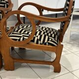 Pair of Art Deco Armchairs by Hungarian Designer Lajos Kosma 1930