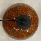 Lampara by Vidrio Millefiori, Peill & Putzler, Mid-century, Naranja, 70's –