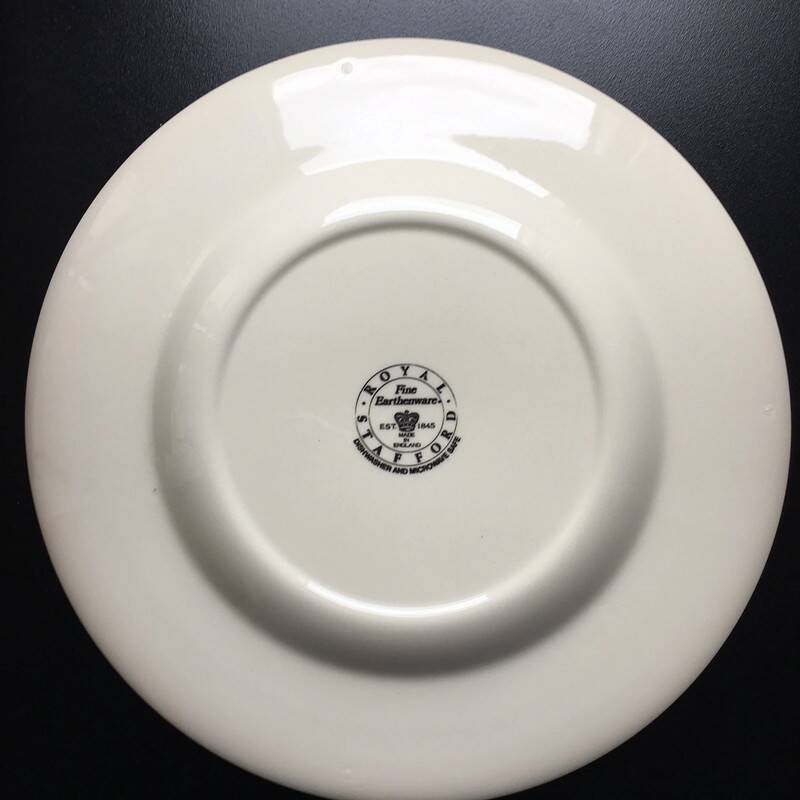 Royal Stafford Dessert Plate / Asiatic Pheasant Salad