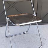 Pair of folding chairs giancario Piretti for Castelli