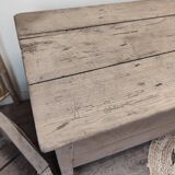 Chest, bench, kneading trough, trunk, solid oak