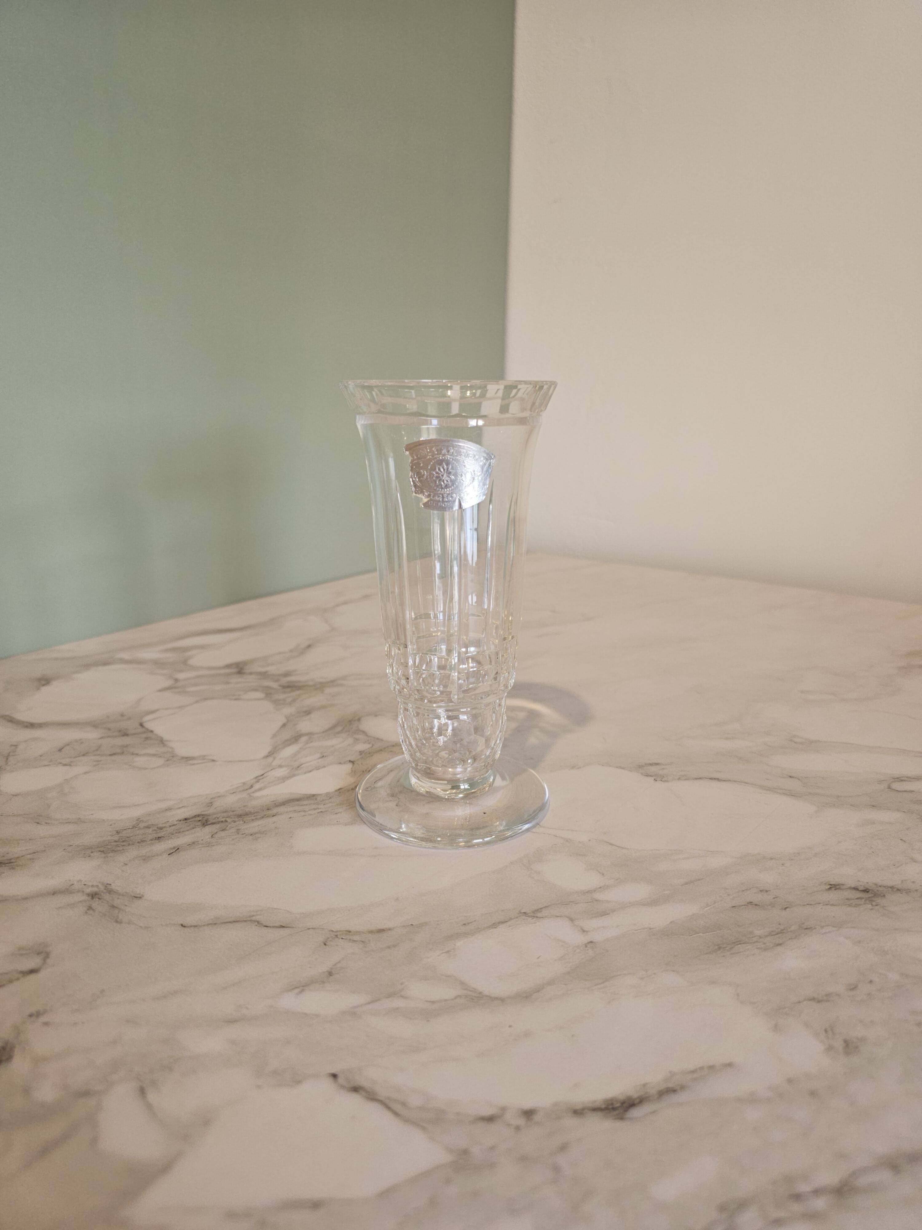 Saint Lambert crystal vase