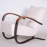 White Jindrich Halabala H269 armchair - Czechia, 1930