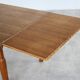 brutalist dining table | vintage table | oak | Kjaernulf