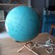 Vintage illuminated globe