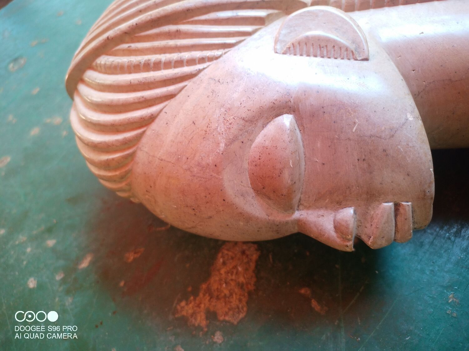 African stone statue