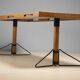 Conference table with chairs, Marc Held, 1970s