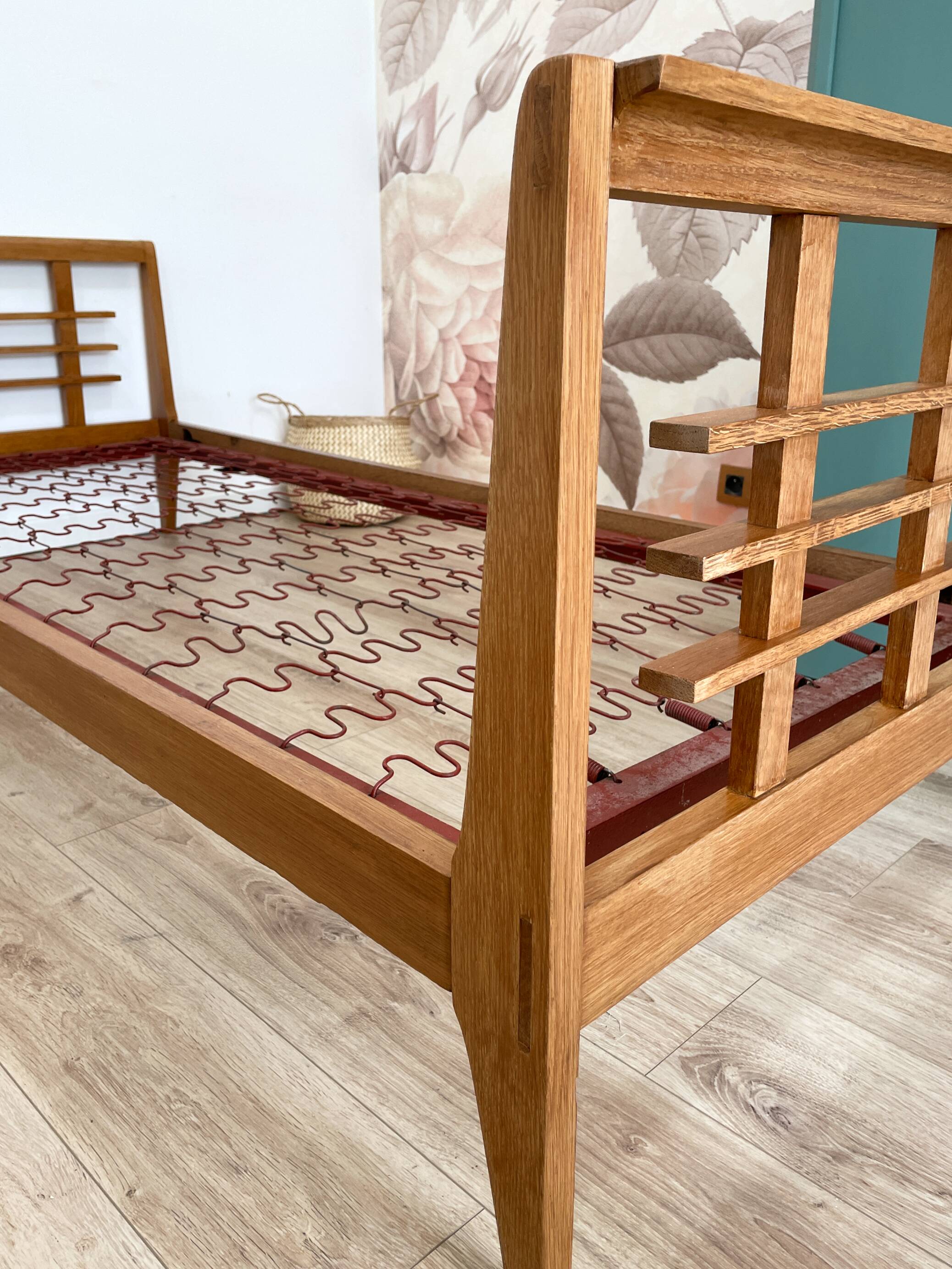 Lit / Daybed des années 1950, René Gabriel
