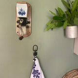 Old wall-mounted coffee grinder