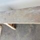 Old solid wood bench Epoque 1940/50