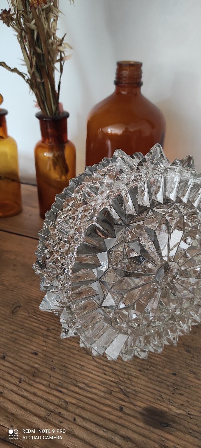 Vintage Glass Ceiling Light