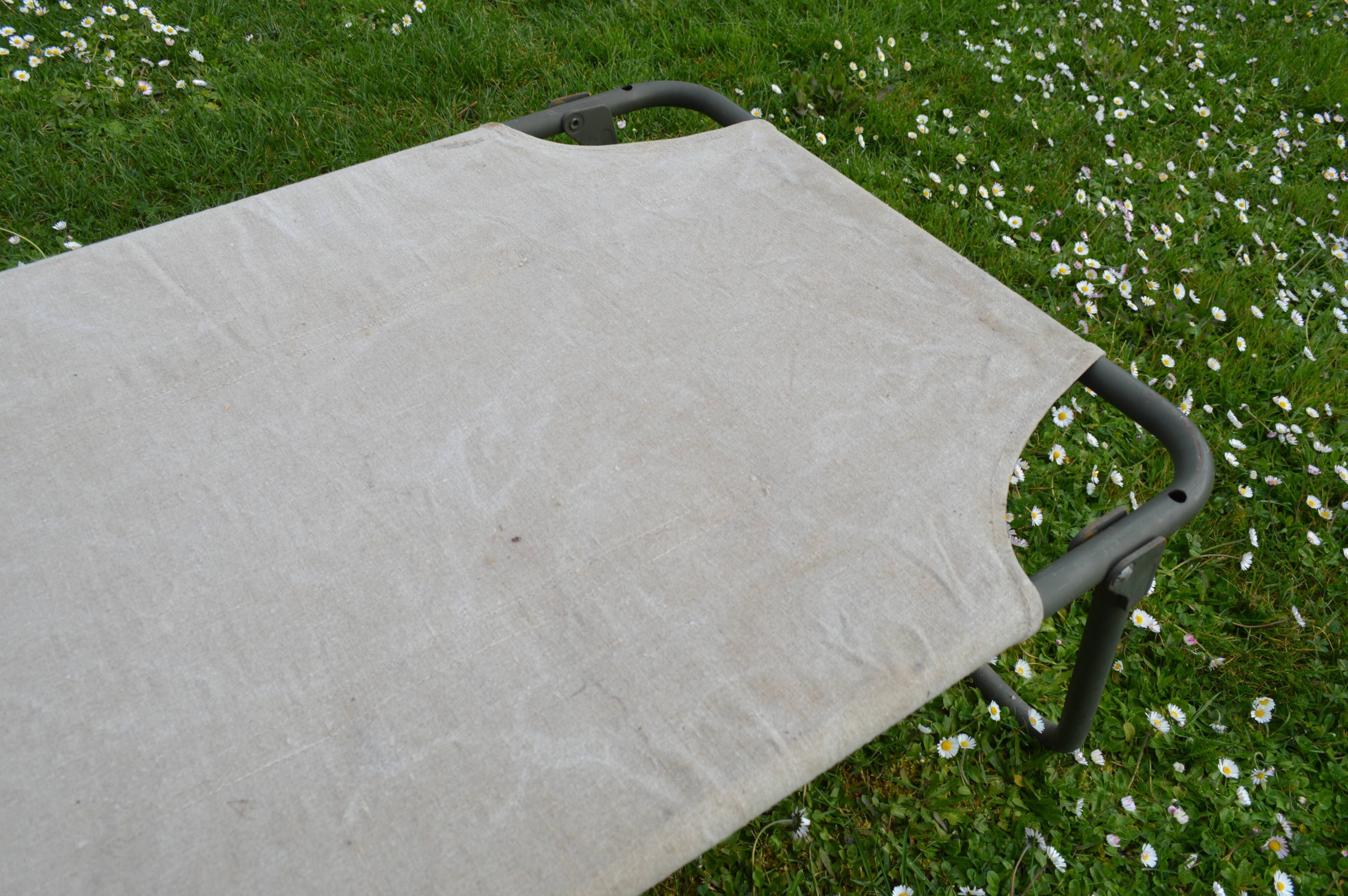 Military camp bed 1970