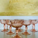 6 Rosaline Luminarc champagne flutes