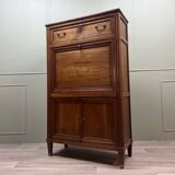 Secretary In Natural Wood Louis XVI XVIII Eme Century
