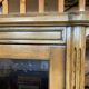 2-door cherry wood bookcase