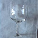 Lot de 10 verres anciens taillés