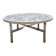 Vintage round mosaic coffee table