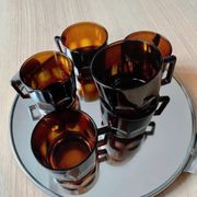 Set of 6 vintage Arcoroc France cups