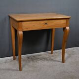 Small walnut console table, Restoration period – early 19th century.