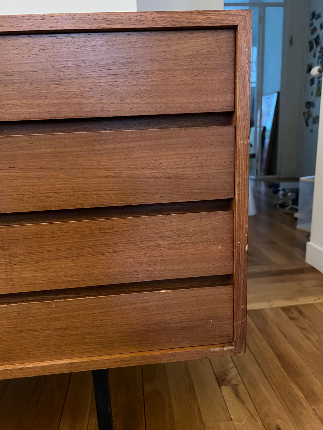 Vintage wooden enfilade