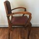 Pair of bridges art deco armchairs